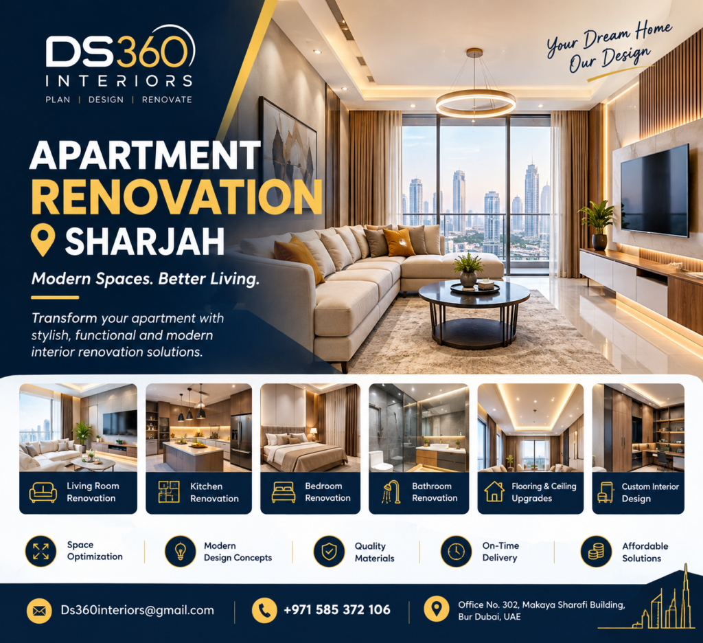 apartment renovation Sharjah