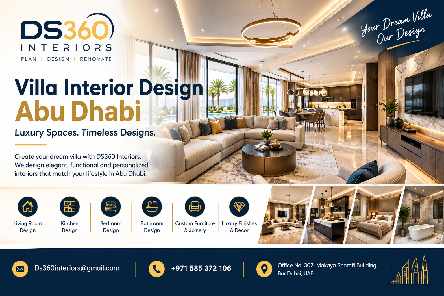 Villa Interior Design Abu Dhabi – DS30 Interiors