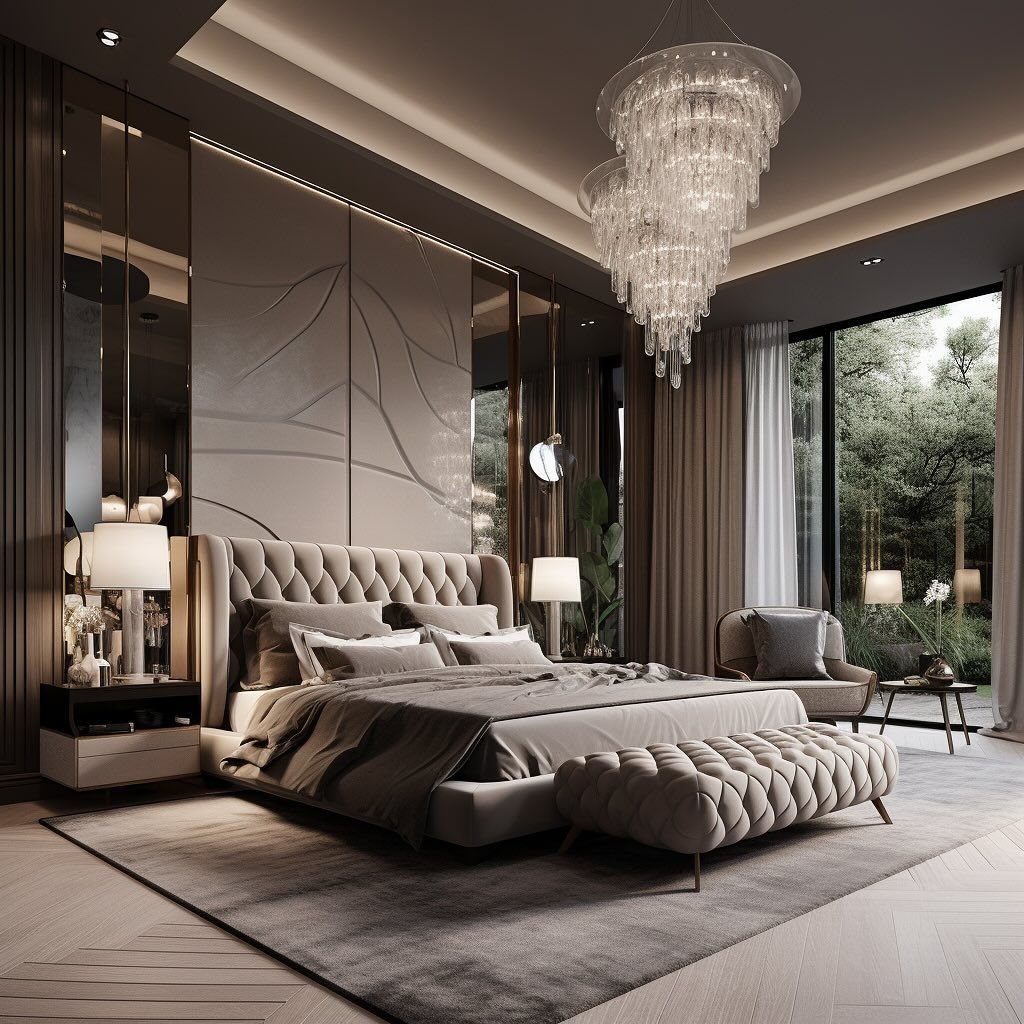 Master Bedroom Interior Design in Dubai