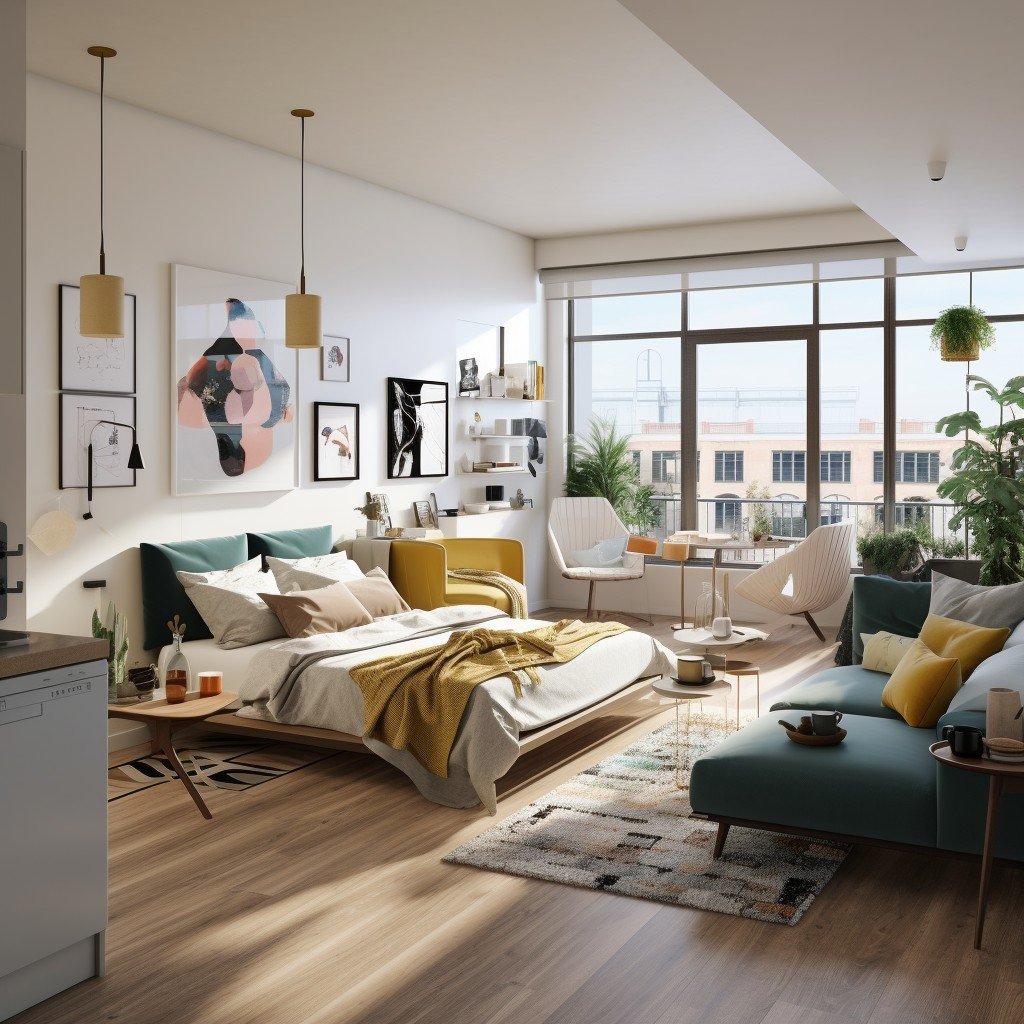 studio apartment interior design