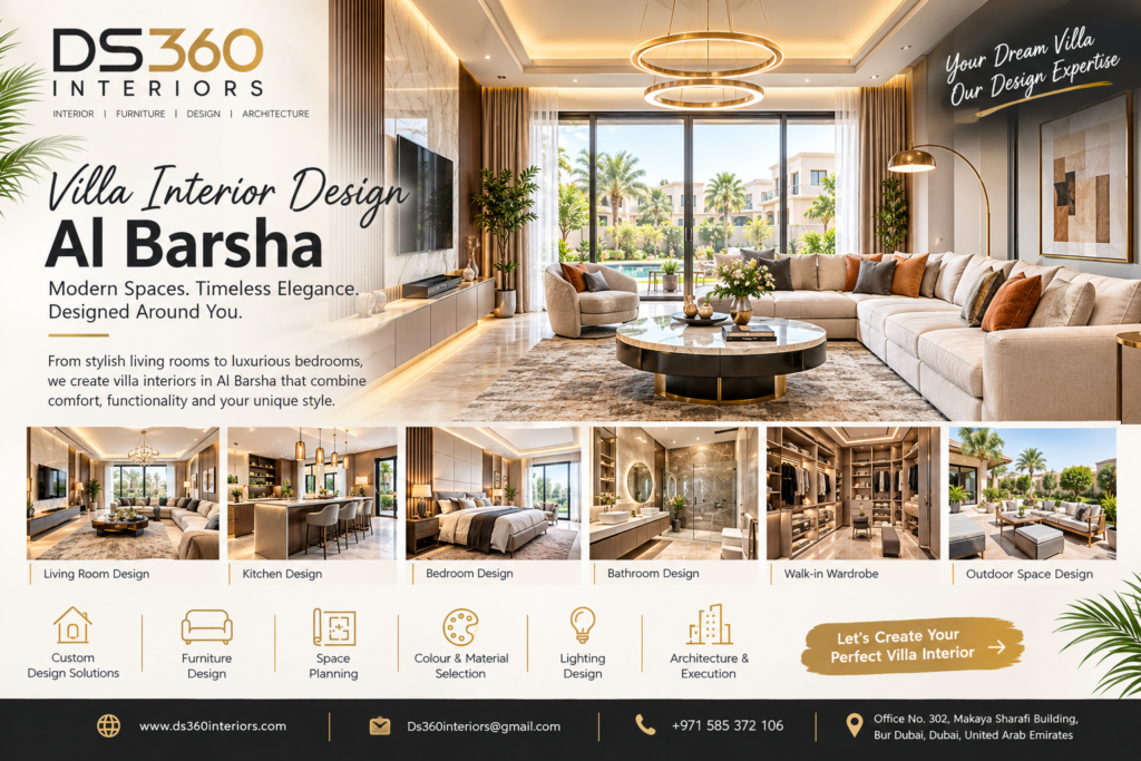 Villa Interior Design Al Barsha